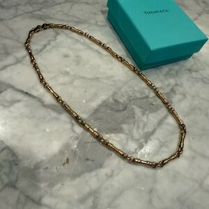 Vintage Bar Link Chain Necklace, by Tiffany & Co.
